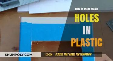Easy Techniques for Creating Precise Small Holes in Plastic Materials