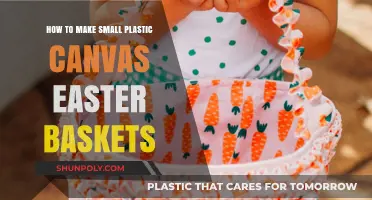 Crafting Adorable Easter Baskets with Small Plastic Canvas