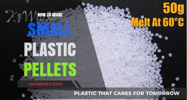 DIY Guide: Crafting Small Plastic Pellets for Recycling Projects