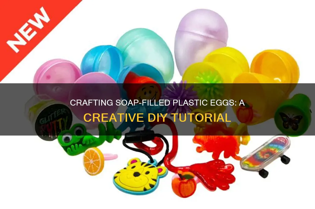how to make soap filled plastic eggs