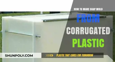 DIY Soap Mold: Crafting with Corrugated Plastic for Easy Soapmaking
