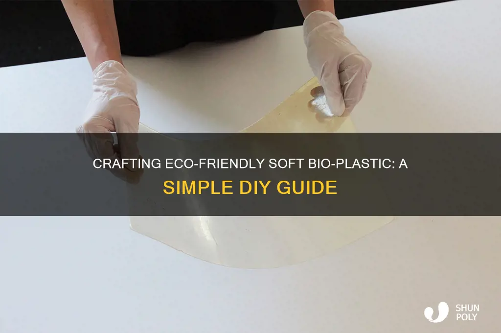 how to make soft bio plastic