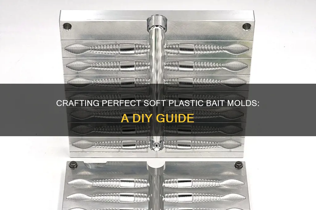 how to make soft plastic bait molds