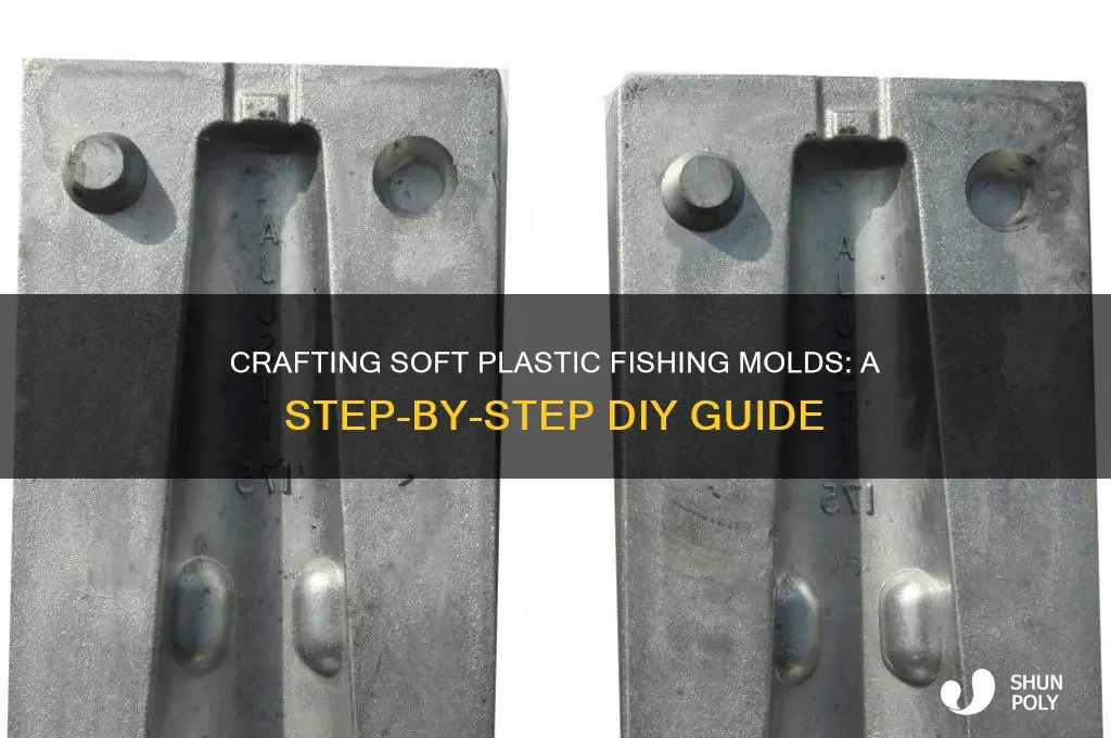 how to make soft plastic fishing molds