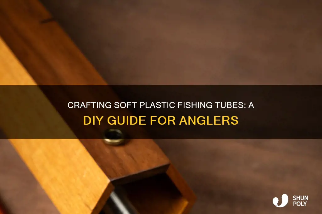 how to make soft plastic fishing tubes