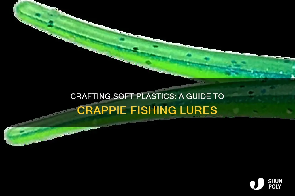 how to make soft plastics for crappie fishing