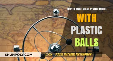 Crafting a Solar System Model Using Plastic Balls: A DIY Guide