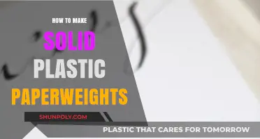 Crafting Durable Plastic Paperweights: A Step-by-Step DIY Guide