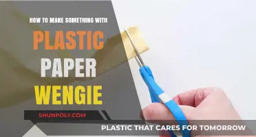 Creative DIY Crafts: Making Wengie-Inspired Projects with Plastic Paper