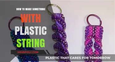 Creative DIY Projects: Crafting Unique Items with Plastic String
