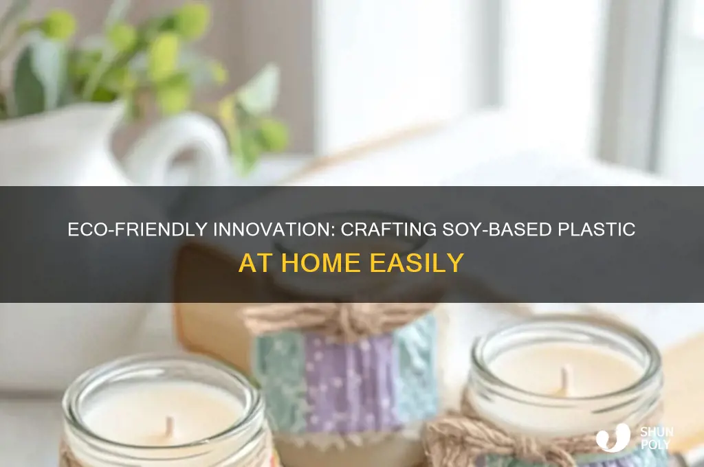 how to make soy based plastic