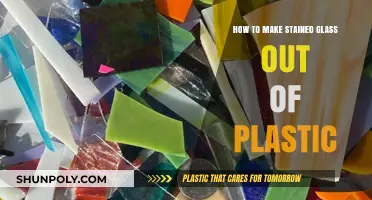 Create Stunning Faux Stained Glass Art Using Recycled Plastic Sheets