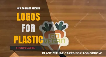 Crafting Durable Sticker Logos for Plastic Surfaces: A Step-by-Step Guide