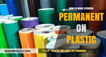 Make Stickers Stick Forever: Permanent Adhesion Tips for Plastic Surfaces