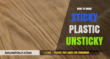 Quick Fixes: Removing Stickiness from Plastic Surfaces Easily
