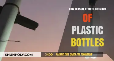 Eco-Friendly Illumination: Crafting Street Lights from Plastic Bottles