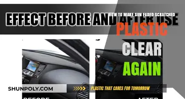Restore Sun-Faded Scratched Plastic to Crystal Clear Perfection