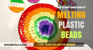 Crafting Radiant Suncatchers: Melting Plastic Beads for DIY Decor