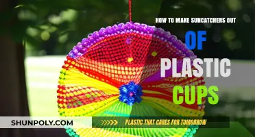DIY Suncatchers: Transform Plastic Cups into Colorful Light Catchers