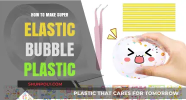 Crafting Super Elastic Bubble Plastic: A Simple DIY Guide