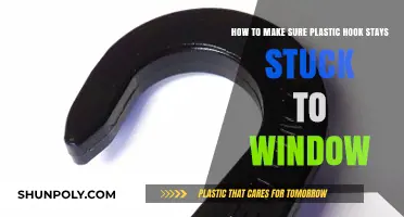 Secure Your Plastic Hook: Tips to Keep It Firmly Stuck to Windows