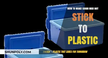 Prevent Sushi Rice from Sticking to Plastic: Simple Tips and Tricks