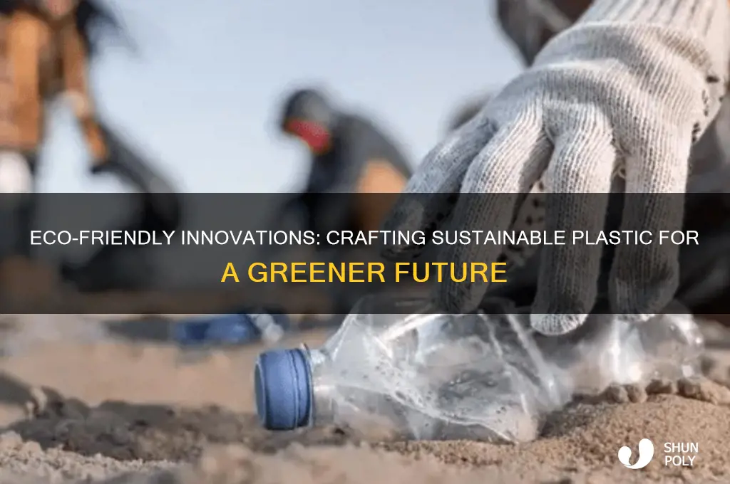 how to make sustainable plastic