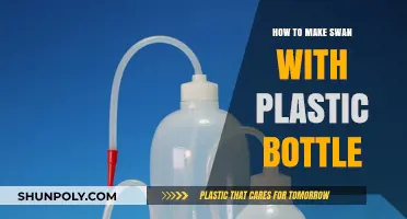 Creative DIY: Crafting a Beautiful Swan from Plastic Bottles