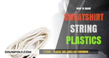 DIY Sweatshirt String Plastics: Creative Upcycling for Eco-Friendly Crafts