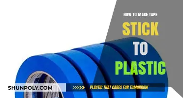 Effective Tips for Making Tape Adhere Strongly to Plastic Surfaces