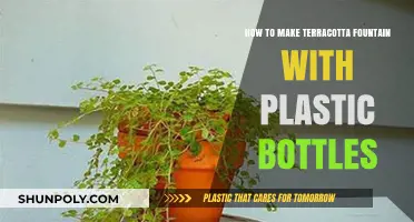 DIY Terracotta Fountain: Upcycling Plastic Bottles for Garden Elegance