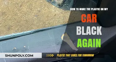 Restore Your Car's Plastic Trim: Easy Steps to Bring Back Black