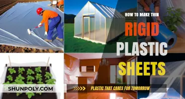 Crafting Thin Rigid Plastic Sheets: A Step-by-Step DIY Guide