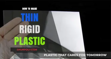 Crafting Thin Rigid Plastic: Techniques, Materials, and Expert Tips
