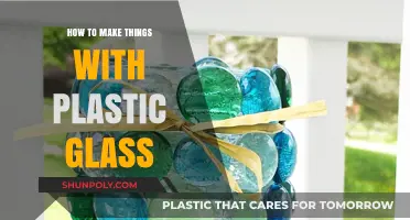 Creative DIY Projects: Crafting with Plastic Glass for Beginners