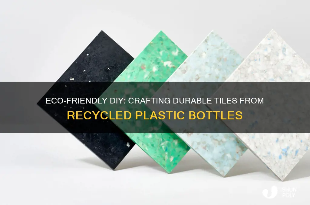 how to make tiles out of plastic bottles