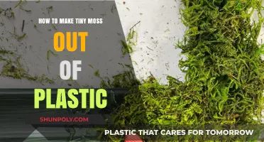 Crafting Mini Moss: A Plastic DIY Guide for Realistic Results
