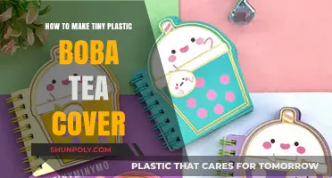 Crafting Mini Boba Tea Covers: A DIY Plastic Tutorial