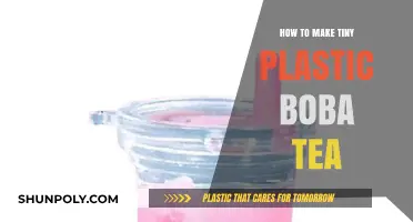 Crafting Mini Boba Tea: A Guide to Tiny Plastic Creations