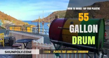 DIY Plastic Drum Top: Crafting a Secure Lid for 55-Gallon Barrels