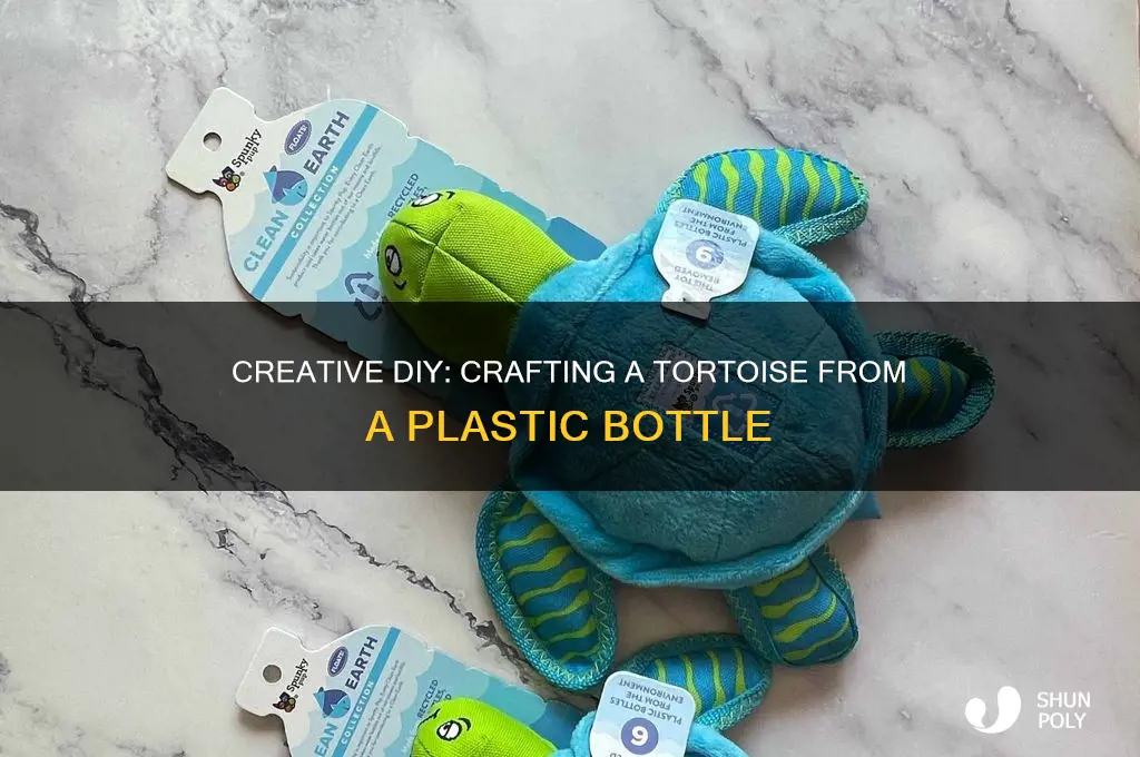 how to make tortoise with plastic bottle