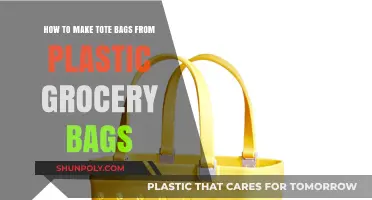 Eco-Friendly DIY: Crafting Durable Tote Bags from Plastic Grocery Bags