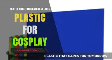 Crafting Clear Colored Plastic for Cosplay: A Step-by-Step Guide