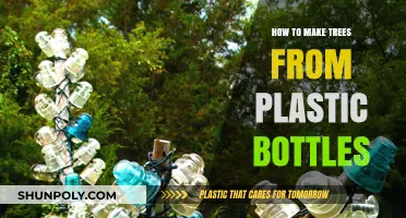 Eco-Friendly Crafting: Transforming Plastic Bottles into Lifelike Trees