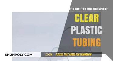 Crafting Clear Plastic Tubing: Techniques for Two Distinct Sizes