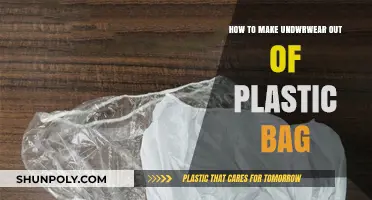 DIY Eco-Friendly Underwear: Crafting Comfort from Recycled Plastic Bags