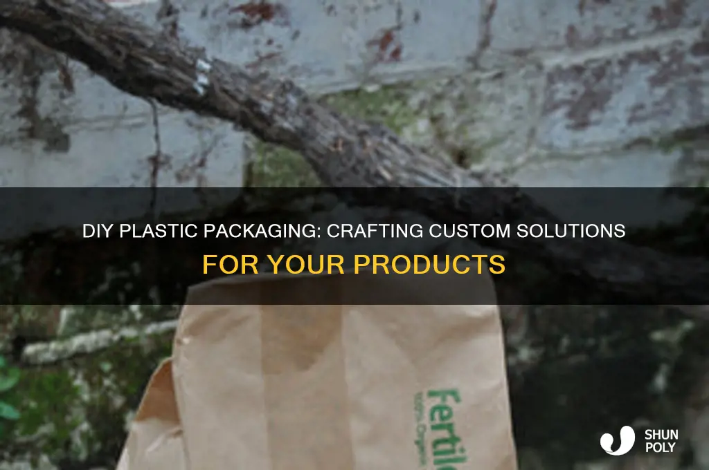 how to make ur own packaging plastic