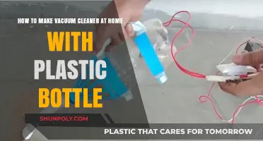DIY Vacuum Cleaner: Crafting a Plastic Bottle Cleaning Tool at Home