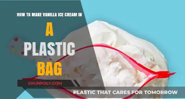 Easy Homemade Vanilla Ice Cream in a Plastic Bag Recipe