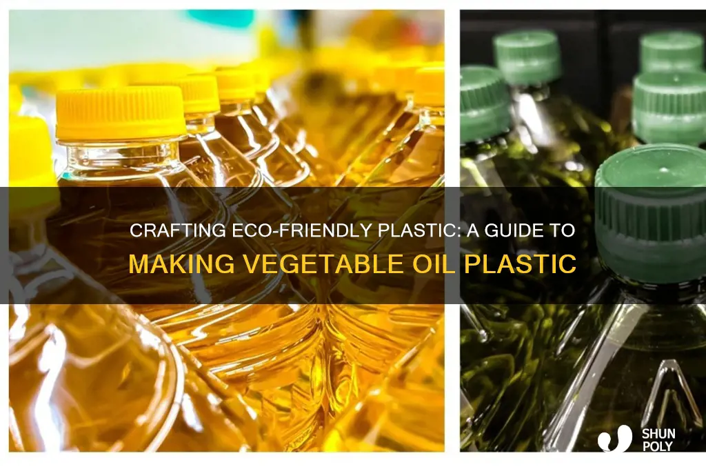 how to make vegetable oil plastic